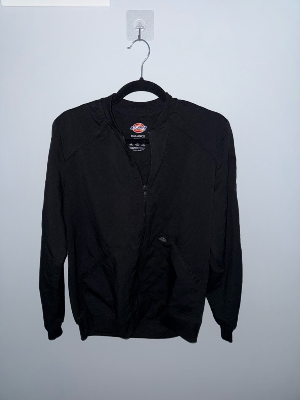 Dickies Jacket Womens Small Black Detroit Chore Work Wear Bomber Coat Lady